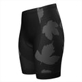Women's Maple Leaves Gel Padded Cycling Shorts