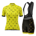 Women's Must Be Bananas 2 Piece Cycling Kit